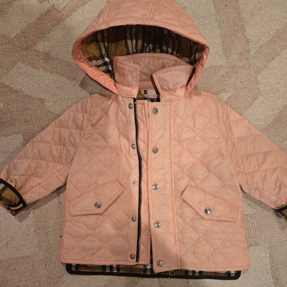 NWOT Girls Burberry Coat
